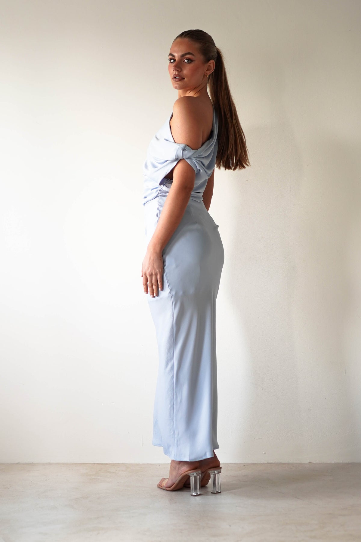 Odelle Soft Off The Shoulder Maxi | Blue-Oh Hello Clothing