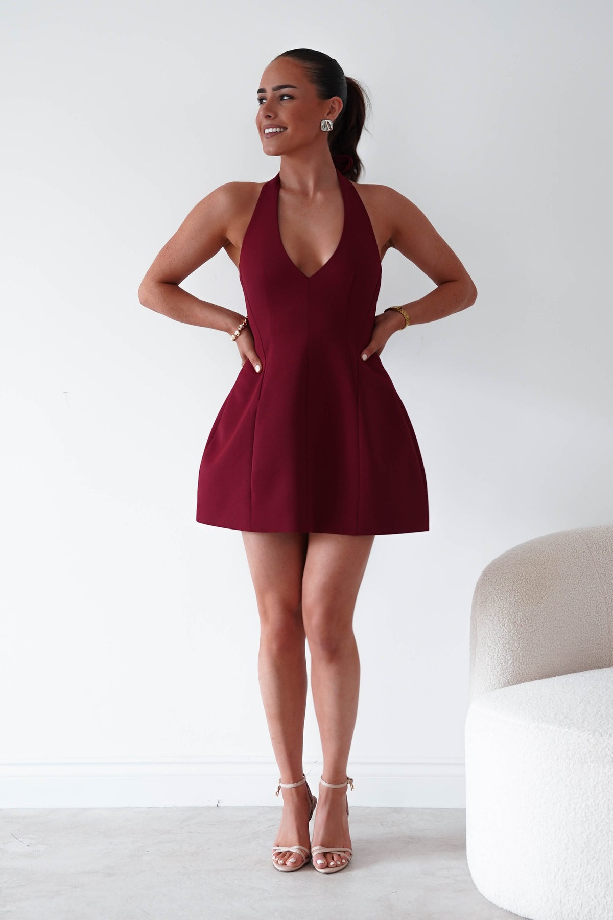 Pandora Structured Mini Dress | Wine-Oh Hello Clothing