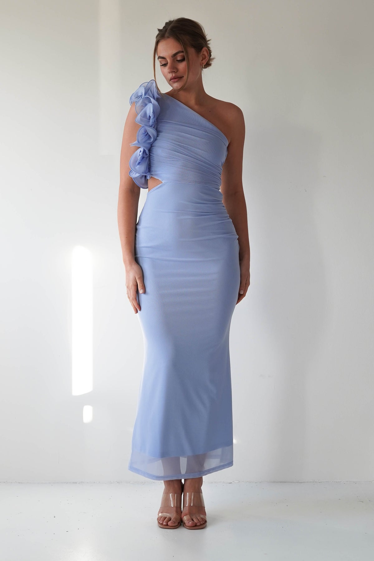 Sydney Bodycon Maxi Dress | Blue-Oh Hello Clothing