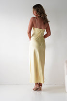 Oh Hello Clothing Women > Clothing > Dresses Adley Soft Satin Maxi Dress | Yellow