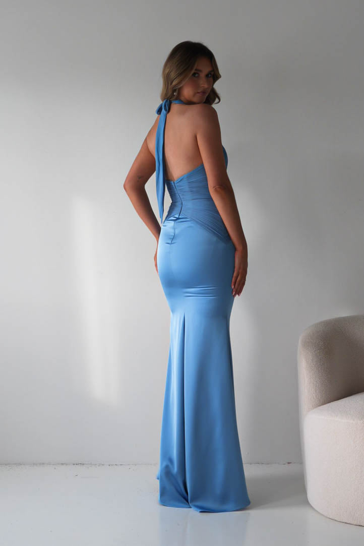 Austin Bodycon Halterneck Maxi Dress