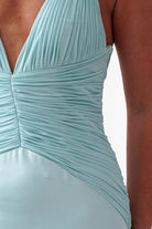 Oh Hello Clothing Women > Clothing > Dresses Austin Bodycon Halterneck Maxi Dress | Mint