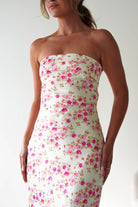 Blossom Floral Print Maxi Dress Yellow | Wedding Guest Dress | Maxi | Oh Hello Clothing