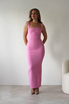 Brooke Square Neck Maxi Dress Pink | Wedding Guest Dress | Square Neck | Maxi | Oh Hello Clothing
