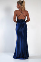 Celinee Satin Maxi Gown | Royal | Debs & Prom | Formal Gown | Oh Hello Clothing