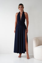 Denise Halternack Maxi Dress | Navy | Wedding Guest Dresses | Oh Hello Clothing