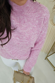 Ayda Cosy Knitted Jumper | Pink