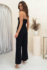 Ginny Sequin Jumpsuit | Black