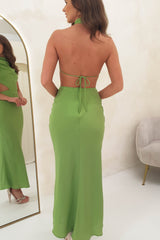 Ivy Bodycon Maxi Dress | Lime