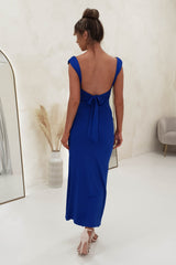 Laurelle Bodycon Midaxi Dress | Cobalt Blue