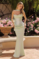 Oh Hello Clothing Women > Clothing > Dresses * DONE - Kailani Strapless Ruched Maxi Dress | Sage