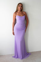 Caterina Strapless Maxi Dress Lilac | Wedding Guest Dress | Maxi | Oh Hello Clothing