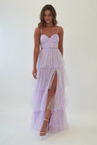 Geeniva Tulle Maxi Dress Lavendar | Wedding Guest Dress | Maxi | Oh Hello Clothing