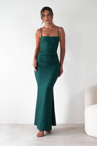 Monette Bodycon Maxi Gown | Emerald Green | Debs & Prom | Formal Gown | Oh Hello Clothing