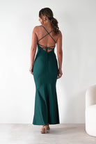 Monette Bodycon Maxi Gown | Emerald Green | Debs & Prom | Formal Gown | Oh Hello Clothing