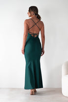 Monette Bodycon Maxi Gown | Emerald Green | Debs & Prom | Formal Gown | Oh Hello Clothing