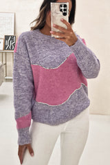 Rosalind Sequin Detail Jumper | Lilac/Pink