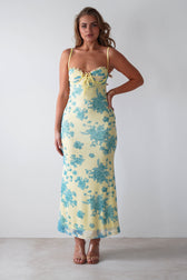 Francesca Dress - Yellow Floral *FINAL SALE* main image 1