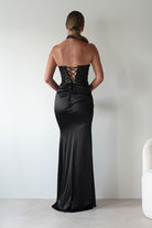 Elysia Sequin Embellished Bodice Gown | Black | Debs & Prom | Formal Gown | Oh Hello Clothing
