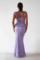 Oh Hello Clothing Women > Clothing > Dresses Hailey Lace Top and Skirt Set | Lilac