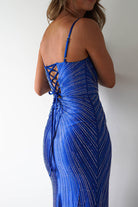 Hazel Rhinestone Bodycon Gown | Royal Blue | Debs & Prom | Formal Gown | Oh Hello Clothing