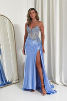 Oh Hello Clothing Dresses 1*DONE -CINDERALLA-CD722- BLUE GOWN (Copy)