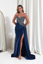 Oh Hello Clothing Dresses 1*DONE -CINDERALLA-CD722- NAVY GOWN