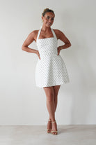 Isobel White Polka Dot Dress | Oh Hello Clothing | Oh Hello Clothing