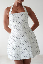 Isobel White Polka Dot Dress | Oh Hello Clothing | Oh Hello Clothing