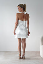 Isobel White Polka Dot Dress | Oh Hello Clothing | Oh Hello Clothing