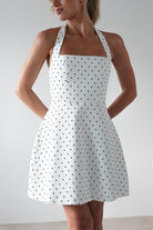 Isobel White Polka Dot Dress | Oh Hello Clothing | Oh Hello Clothing