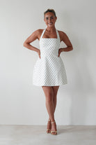 Isobel White Polka Dot Dress | Oh Hello Clothing | Oh Hello Clothing