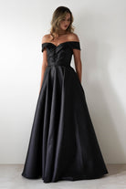 F&P On Sale Katniss Off The Shoulder Gown | Black
