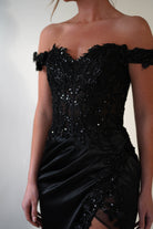 Khacy Embellished Gown | Black | Debs & Prom | Formal Gown | Oh Hello Clothing