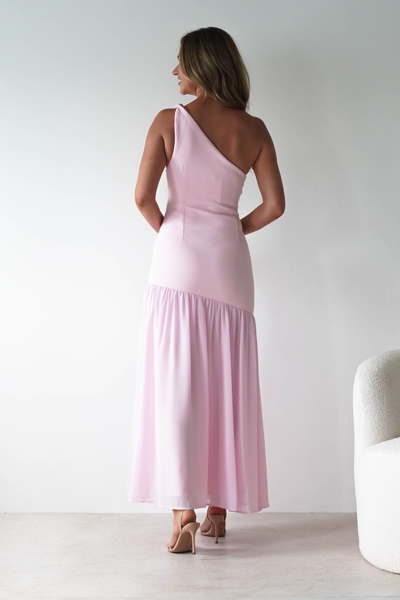Larson Bodycon Maxi Dress | Pink | Oh Hello Clothing | XS (6)