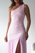 Larson Bodycon Maxi Dress Pink | Wedding Guest Dress | Bodycon | Maxi | Oh Hello Clothing