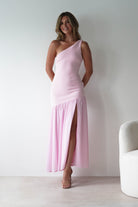 Larson Bodycon Maxi Dress Pink | Wedding Guest Dress | Bodycon | Maxi | Oh Hello Clothing