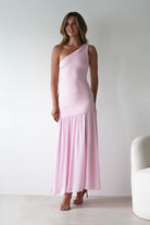 Larson Bodycon Maxi Dress Pink | Wedding Guest Dress | Bodycon | Maxi | Oh Hello Clothing
