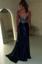 Leonardo Diamante Bodycon Gown | Midnight