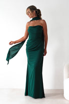 Lisa Multiway Chiffon Gown | Hunter Green | Debs & Prom | Formal Gown | Oh Hello Clothing