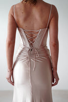 Meaghan Bodycon Gown | Champagne | Debs & Prom | Formal Gown | Oh Hello Clothing