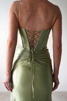 Meaghan Bodycon Gown | Lime Green | Debs & Prom | Formal Gown | Oh Hello Clothing