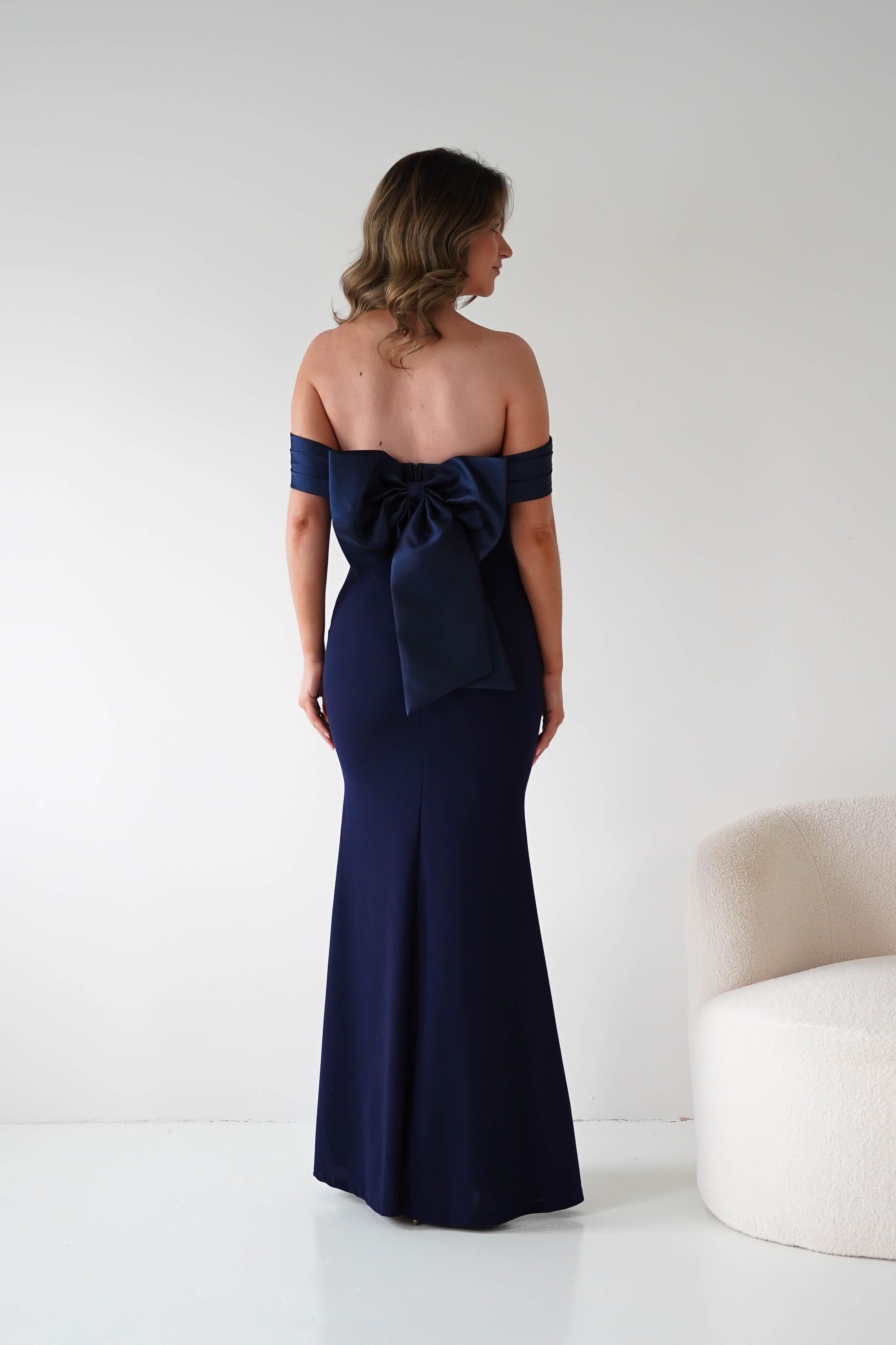 Miranda Bodycon Bow Back Dress