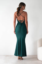 Monette Bodycon Maxi Gown | Emerald Green | Debs & Prom | Formal Gown | Oh Hello Clothing