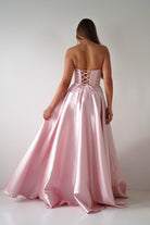 Oh Hello Clothing Dresses > Prom Dresses Pepper Strapless A-Line Maxi Gown | Pink