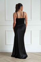 Oh Hello Clothing Women > Clothing > Dresses Rachel Structured Draped Maxi Dress | Black