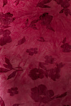 Oh Hello Clothing Women > Clothing > Dresses Roanne Floral Bodycon Maxi Dress | Berry Red