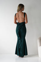 Samantha Bow Detail Maxi Dress Emerald Green | Wedding Guest Dress | Maxi | Oh Hello Clothing