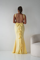 Oh Hello Clothing Women > Clothing > Dresses Samantha Bow Detail Maxi Dress | Yellow