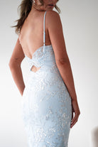Oh Hello Clothing Women > Clothing > Dresses Santorini Butterfly Detail Embellished Gown | Blue